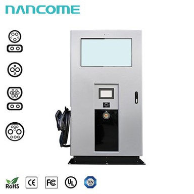 เครื่องชาร์จ EV เชิงพาณิชย์พร้อมจอสี